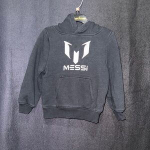 Messi Kids Black Hoodie